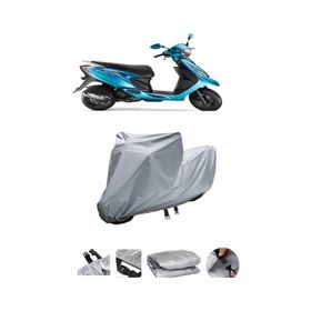 Coverplus TVS Scooty Zest 110 Gri Su Geçirmez Motosiklet Brandası