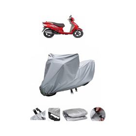 Coverplus TVS Wego Gri Su Geçirmez Motosiklet Brandası