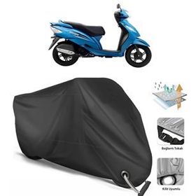 Coverplus TVS Wego Siyah Motosiklet Branda