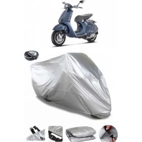 Coverplus Vespa 946 125 IE Arka Çanta Uyumlu Su Geçirmez Gri Motosiklet Brandası