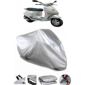 Coverplus Vespa ET 4 Gri Su Geçirmez Motosiklet Brandası