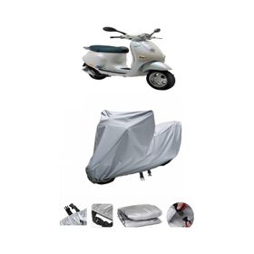 Coverplus Vespa ET 4 Gri Su Geçirmez Motosiklet Brandası