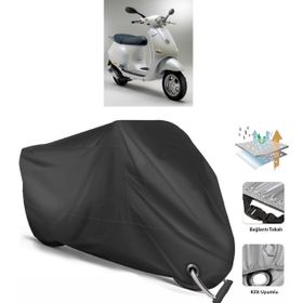 Coverplus Vespa ET 4 Siyah Motosiklet Branda