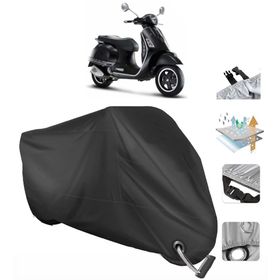 Coverplus Vespa GTS 250 Siyah Motosiklet Branda