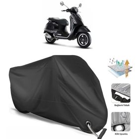 Coverplus Vespa GTS 250 Siyah Motosiklet Branda