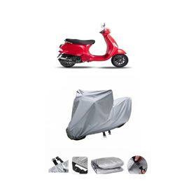 Coverplus Vespa LX 125 Gri Su Geçirmez Motosiklet Brandası