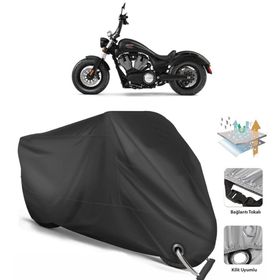 Coverplus Victory High-Ball Siyah Motosiklet Branda