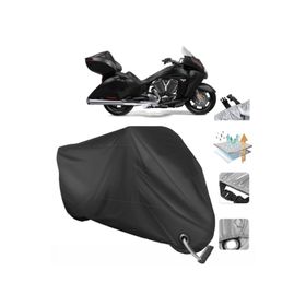 Coverplus Victory Vision Tour Siyah Motosiklet Branda