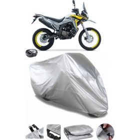 Coverplus Voge 300 GY Arka Çanta Uyumlu Su Geçirmez Gri Motosiklet Brandası