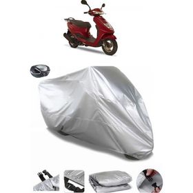 Coverplus Yamaha Cygnus L Arka Çanta Uyumlu Su Geçirmez Gri Motosiklet Brandası
