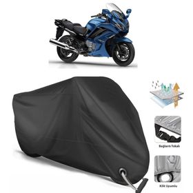 Coverplus Yamaha FJR 1300 Siyah Motosiklet Branda