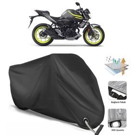 Coverplus Yamaha MT-03 Siyah Motosiklet Branda