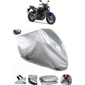 Coverplus Yamaha MT-07 ABS Arka Çanta Uyumlu Su Geçirmez Gri Motosiklet Brandası