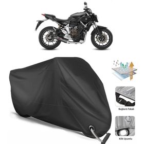 Coverplus Yamaha MT-07 Siyah Motosiklet Branda
