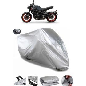 Coverplus Yamaha MT-09 Arka Çanta Uyumlu Su Geçirmez Gri Motosiklet Brandası