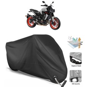 Coverplus Yamaha MT-09 Siyah Motosiklet Branda