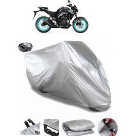 Coverplus Yamaha MT-25 Arka Çanta Uyumlu Su Geçirmez Gri Motosiklet Brandası