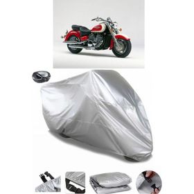 Coverplus Yamaha Royal Star XVZ 1300 Arka Çanta Uyumlu Su Geçirmez Gri Motosiklet Brandası