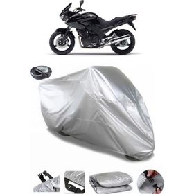 Coverplus Yamaha TDM 900 Arka Çanta Uyumlu Su Geçirmez Gri Motosiklet Brandası