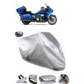 Coverplus Yamaha Venture Royal Arka Çanta Uyumlu Su Geçirmez Gri Motosiklet Brandası