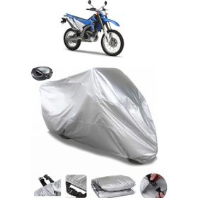 Coverplus Yamaha WR 250 R Arka Çanta Uyumlu Su Geçirmez Gri Motosiklet Brandası