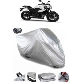 Coverplus Yamaha XJ 6 Diversion F Arka Çanta Uyumlu Su Geçirmez Gri Motosiklet Brandası