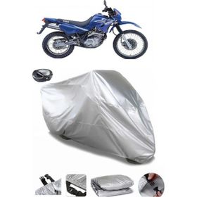 Coverplus Yamaha XT 600 Arka Çanta Uyumlu Su Geçirmez Gri Motosiklet Brandası