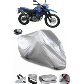 Coverplus Yamaha XT 660 R Arka Çanta Uyumlu Su Geçirmez Gri Motosiklet Brandası