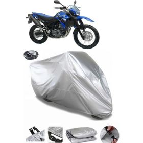 Coverplus Yamaha XT 660 X Arka Çanta Uyumlu Su Geçirmez Gri Motosiklet Brandası