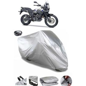 Coverplus Yamaha XTZ 660Z Tenere Arka Çanta Uyumlu Su Geçirmez Gri Motosiklet Brandası