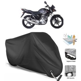 Coverplus Yamaha YBR 125 Siyah Motosiklet Branda