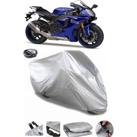 Coverplus Yamaha YZF R1 Arka Çanta Uyumlu Su Geçirmez Gri Motosiklet Brandası