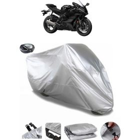 Coverplus Yamaha YZF R6S Arka Çanta Uyumlu Su Geçirmez Gri Motosiklet Brandası