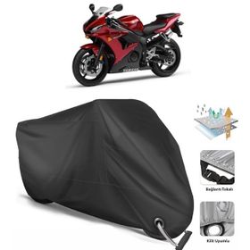 Coverplus Yamaha YZF R6s Siyah Motosiklet Branda