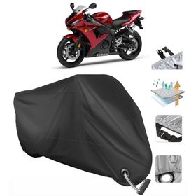 Coverplus Yamaha YZF R6s Siyah Motosiklet Branda