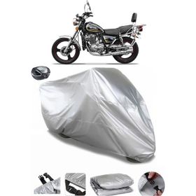 Coverplus Yuki Afşin 250 Arka Çanta Uyumlu Su Geçirmez Gri Motosiklet Brandası