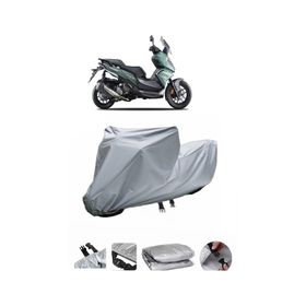 Coverplus Yuki Defender Maxi ADV Gri Su Geçirmez Motosiklet Brandası