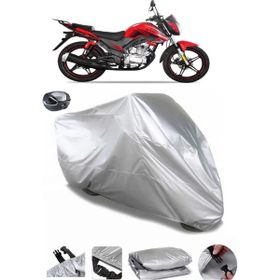 Coverplus Yuki Drag 170 Arka Çanta Uyumlu Su Geçirmez Gri Motosiklet Brandası