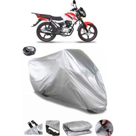 Coverplus Yuki Fifty 50 Arka Çanta Uyumlu Su Geçirmez Gri Motosiklet Brandası