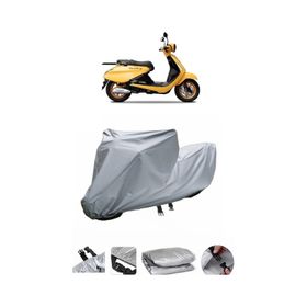 Coverplus Yuki Gelato 125 Gri Su Geçirmez Motosiklet Brandası