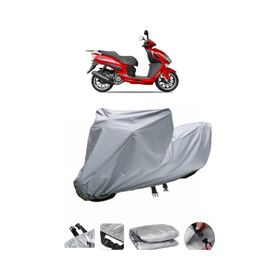Coverplus Yuki Lupo 125 Gri Su Geçirmez Motosiklet Brandası