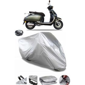 Coverplus Yuki Mojito 50 Arka Çanta Uyumlu Su Geçirmez Gri Motosiklet Brandası