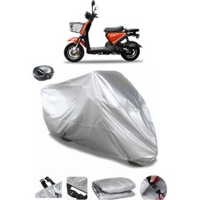 Coverplus Yuki QM50QT-6E Snoopy Arka Çanta Uyumlu Su Geçirmez Gri Motosiklet Branda