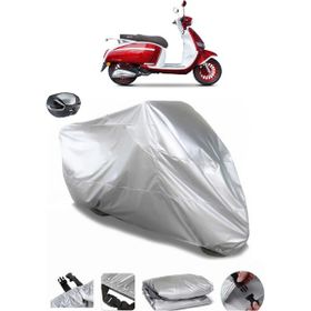 Coverplus Yuki Risotto 50-125 Arka Çanta Uyumlu Su Geçirmez Gri Motosiklet Brandası