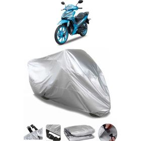 Coverplus Yuki Solid 125 Gri Su Geçirmez Motosiklet Brandası