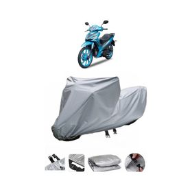 Coverplus Yuki Solid 125 Gri Su Geçirmez Motosiklet Brandası
