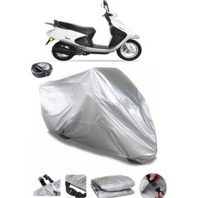 Coverplus Yuki TB100T3E Picasso 100 Arka Çanta Uyumlu Su Geçirmez Gri Motosiklet Branda