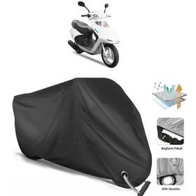 Coverplus Yuki TB100T3E Picasso 100 Siyah Motosiklet Branda