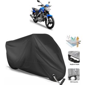 Coverplus Yuki TN150-3A Driver Siyah Motosiklet Branda