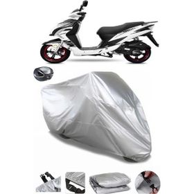 Coverplus Yuki YB 150 Jumbo Arka Çanta Uyumlu Su Geçirmez Gri Motosiklet Brandası